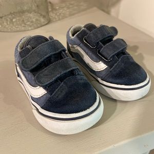 Denim Velcro Vans Baby Boy 5